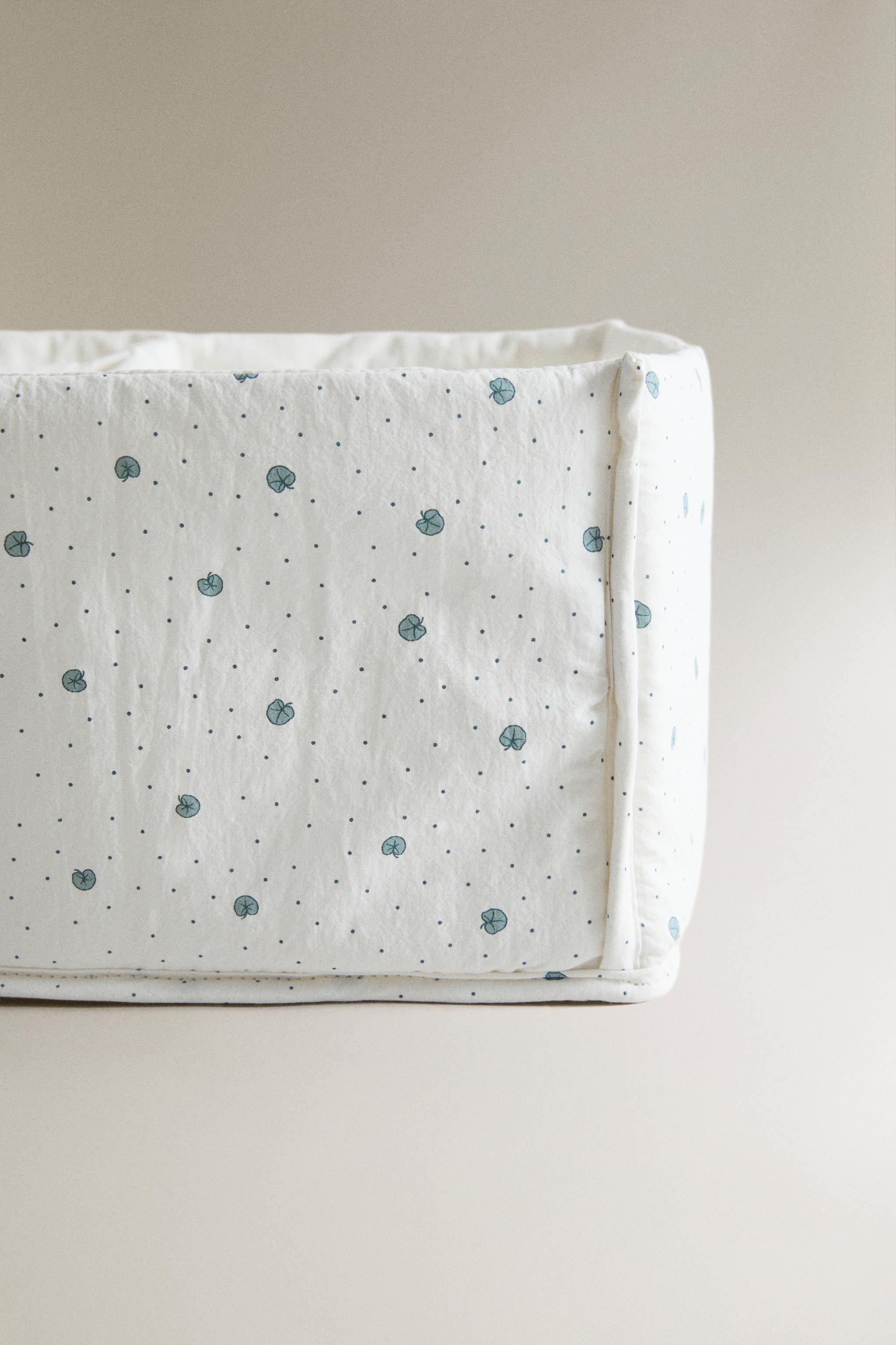 RANGEMENT BÉBÉ COTON FEUILLES